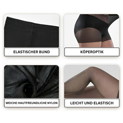 FashionFlair Eleganz-Strumpfhosen™ | Unverwüstlich & Ultra-Glatt