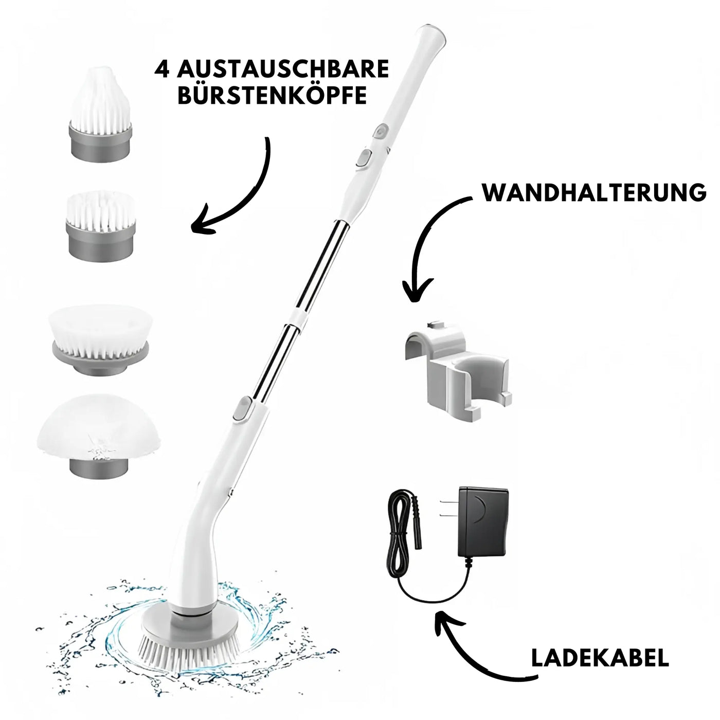 ScrubMaster™ | Elektro-Reinigungsbürste